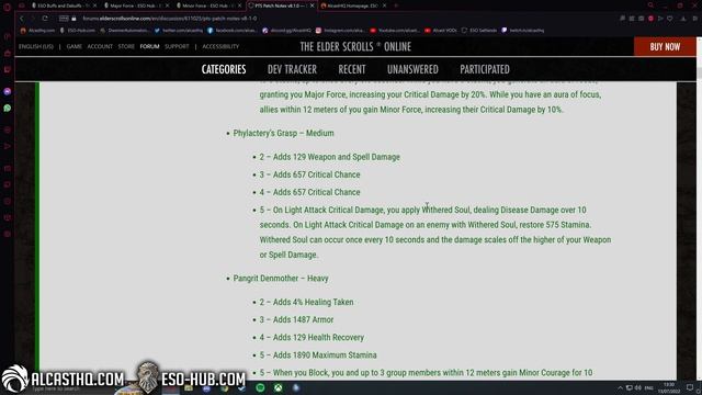 Taking a look at the New Sets in the U35 Lost Depths DLC for ESO (Elder Scrolls Online) PTS Week 1 смотреть онлайн