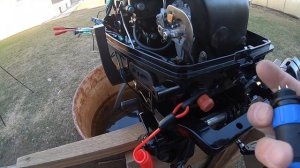 Обкатка мотора Hidea 9 9 pro. Часть 1