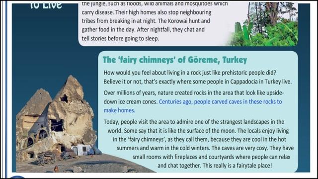 Excel 9th grade Module 3 What are Strange Place to Live? смотреть онлайн