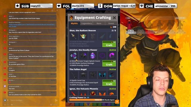 EQUIPMENT SET GUIDE | TAP TITANS 2 смотреть онлайн