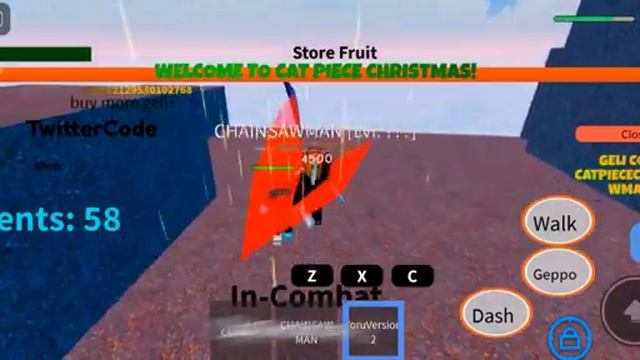 How to get chainsaw fruit in cat piece! | Ez Method || #catpiece смотреть онлайн