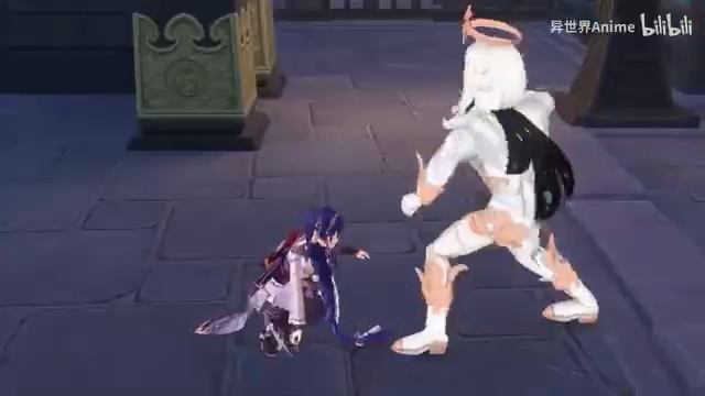 Paimon vs Raiden Genshin Impact смотреть онлайн