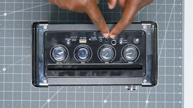 JAUYXIAN Bluetooth Speaker with Two Wireless Microphones смотреть онлайн