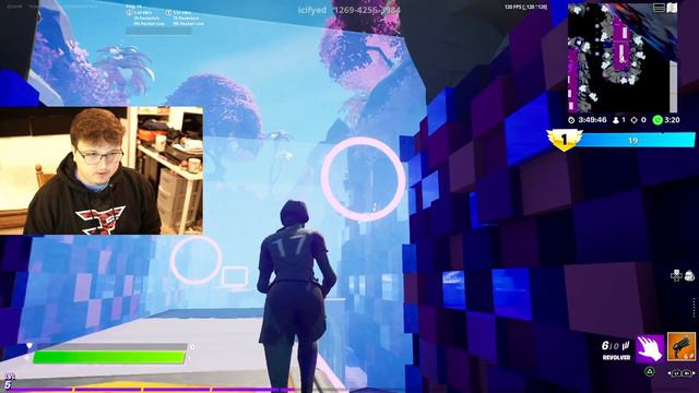 He made a Fortnite Kevin the Cube Deathrun.. (insane) смотреть онлайн