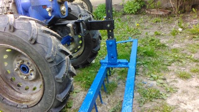 БОРОНА ДВУХРЯДНАЯ К МОТОБЛОКУ 6 Л.С. ДИЗЕЛЬ смотреть онлайн