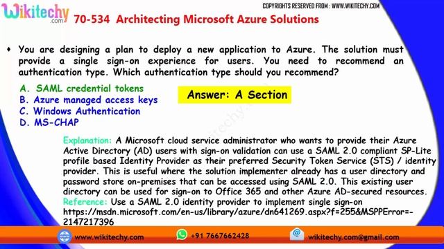 microsoft 70 534 exam Architecting Microsoft Azure Solutions смотреть онлайн