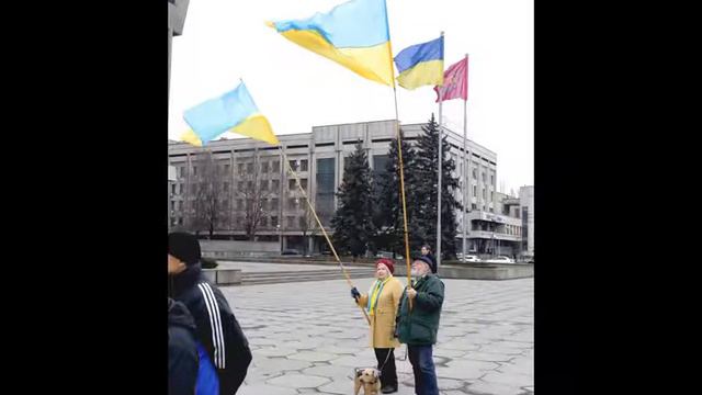 Запорожский Майдан ! 5 января 2014 год. смотреть онлайн