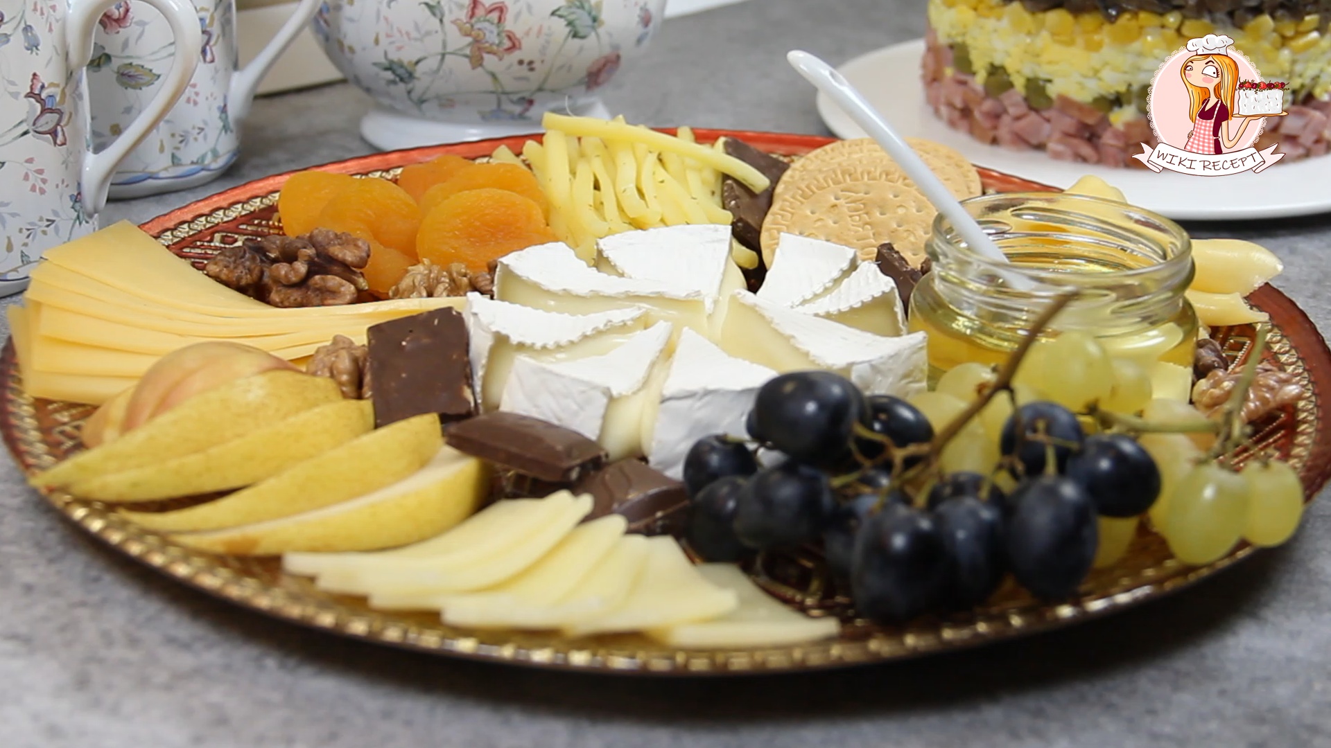 СЫРНАЯ ТАРЕЛКА на ПРАЗДНИЧНЫЙ СТОЛ: как быстро и просто оформить вкусную тарелку с сыром смотреть онлайн