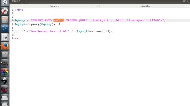 PHP MySQLi part 1/7 : Save Function смотреть онлайн