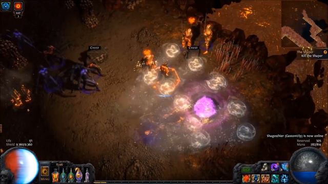Chaos Frostbolt Build - Occultist Witch - Path of Exile смотреть онлайн