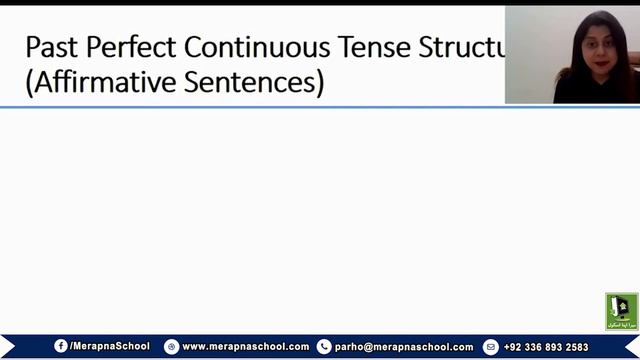2.4 | Past Perfect Continuous | X English | Mera Apna School смотреть онлайн