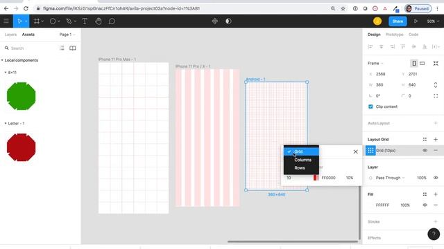 Using Grids in Figma смотреть онлайн