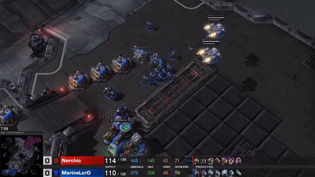 Starcraft 2 LotV - Nerchio vs MarineLord - ZvT G3 - SC2 Pro Tournament смотреть онлайн