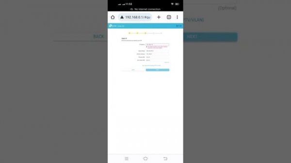 How to Configure tp link archer c54 with mobile.