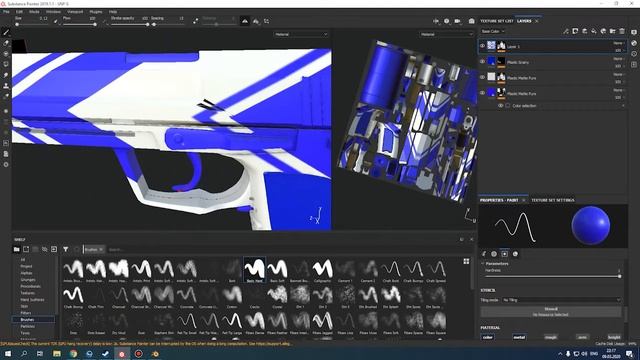 Skin SG Speed Paint Subs substance painter+blender 2.8 смотреть онлайн