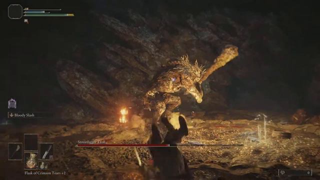 ELDEN RING stonedigger troll solo смотреть онлайн