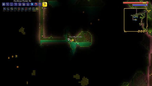 How to get Life Fruit to increase your max health beyond 400 - Terraria 1.4.3.4 смотреть онлайн