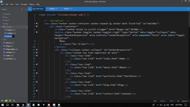 PHP - MySQLi CMS Yapımı: Ders 1 - PHP Dosyaları Oluşturma Include Fonksiyonu смотреть онлайн