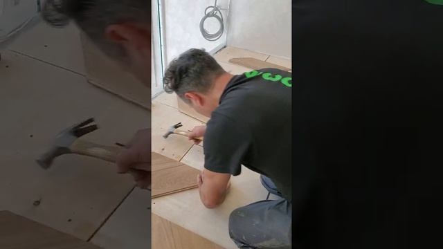 Монтаж инженерной доски, паркет. смотреть онлайн