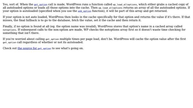 Wordpress: Are all options loaded to memory on each request? (3 Solutions!!) смотреть онлайн