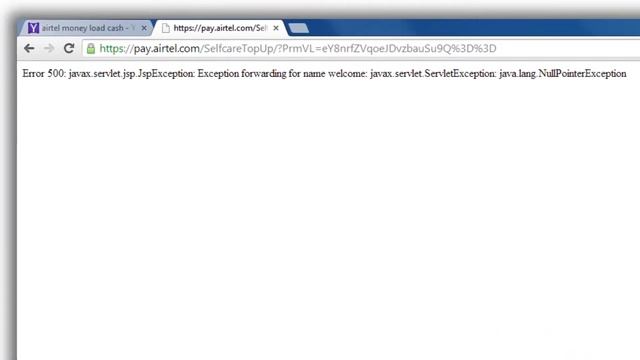 Unable to Load Airtel Money Due to Java Issue смотреть онлайн