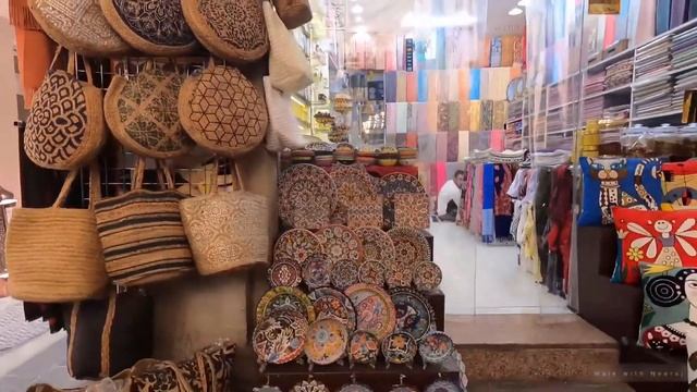 Dubai Old Souk | Complete Walking Tour | 4K | Spice Souk - Textile Souk | Traditional Market ?? смотреть онлайн