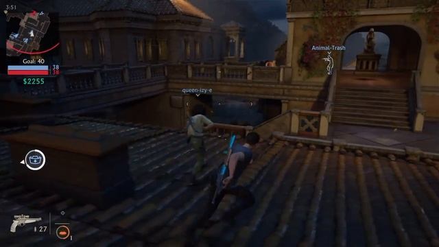 Uncharted 4 - How to Clutch a Team Deathmatch (Bishal .50 Cal) смотреть онлайн