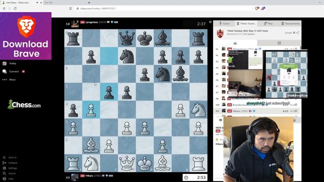 Hikaru Nakamura and a Very Tilted Tuesday смотреть онлайн