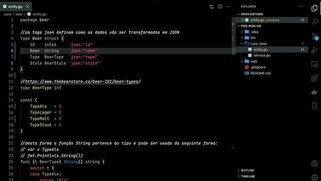 Estrutura do projeto e a primeira camada смотреть онлайн