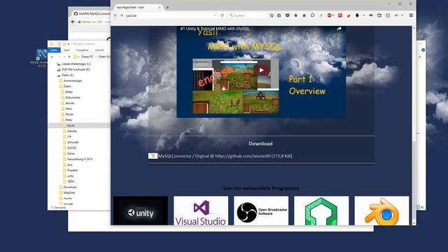 #1.3 Unity 5 Tutorial MMO Dark Rift MySQL Connector and MySQL смотреть онлайн
