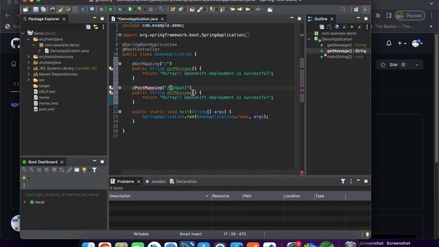 Deploying Spring Boot Rest Microservice in Red Hat OpenShift | Springboot deployment in OpenShift смотреть онлайн