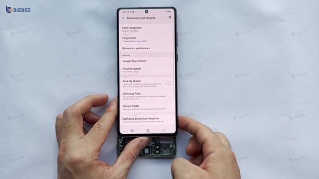 Service Pack OLED Screen Test of Samsung Note 20 смотреть онлайн