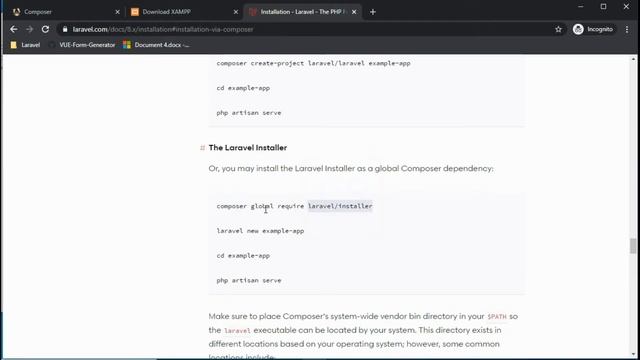 Laravel Tamil Beginner tutorial Installation Part 2 #v2 смотреть онлайн