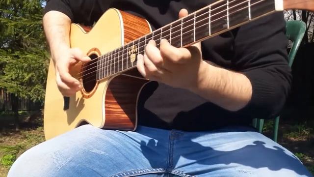 День победы на гитаре - Fingerstyle смотреть онлайн