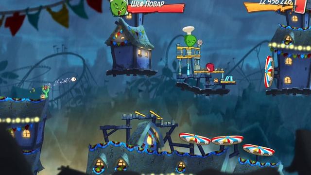 Энгри Бёрдс 2 Уровень 267 (Шеф-Повар)!/Angry Birds 2 BOSSLEVEL 267 (Chef Pig)