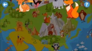 Животные разных континентов