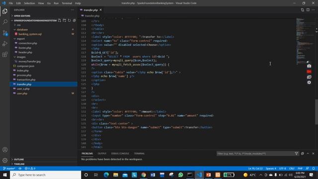 Basic Banking System | The Sparks Foundation | Task#1 | Web Development смотреть онлайн