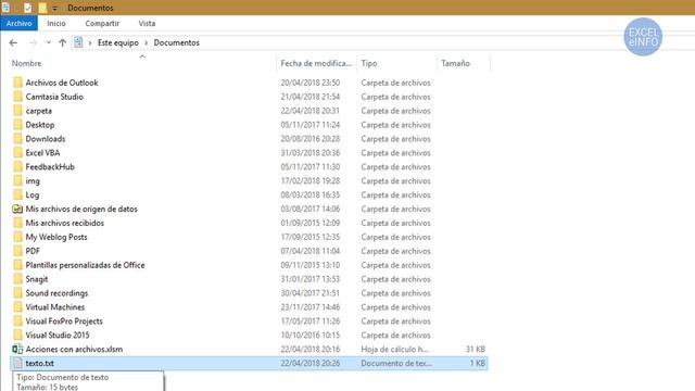 Copiar, mover, eliminar y renombrar archivos y carpetas desde Excel con VBA y macros @EXCELeINFO смотреть онлайн