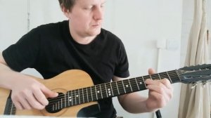 Простой перебор на семиструнной гитаре