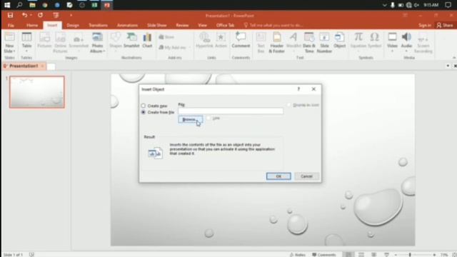 memberi tutorial melakukan OLE (Object linking & embedding) Excel dan power point. смотреть онлайн