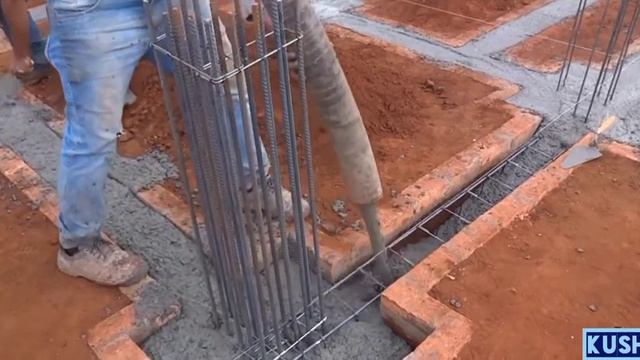 УЙ Фундаминтига бетон куйиш /// Uy Fundamintiga Beton Quyish