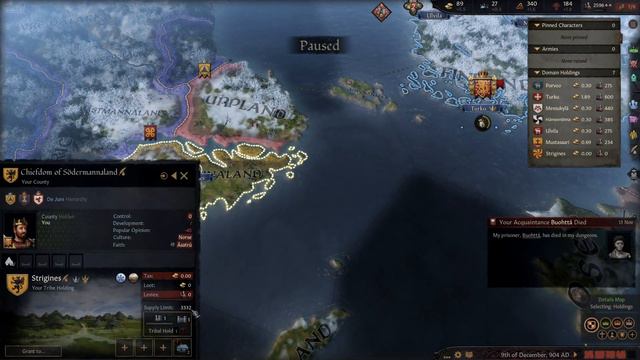 [FIN] Pelataan Crusader Kings 3 - The Royal Court - Osa 06 Ensipuraisu Ruotsin suuntaan смотреть онлайн