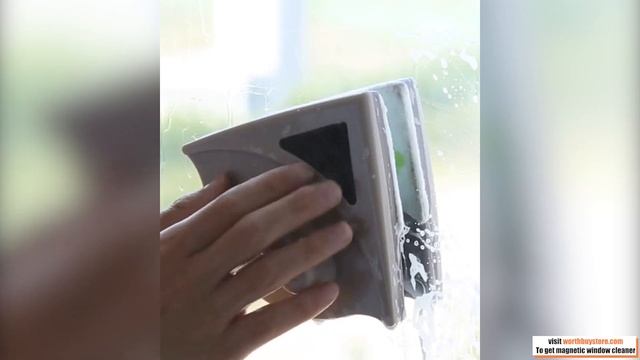 How to use Magnetic Window Cleaner 2020 | Double-Sided Window Cleaner смотреть онлайн