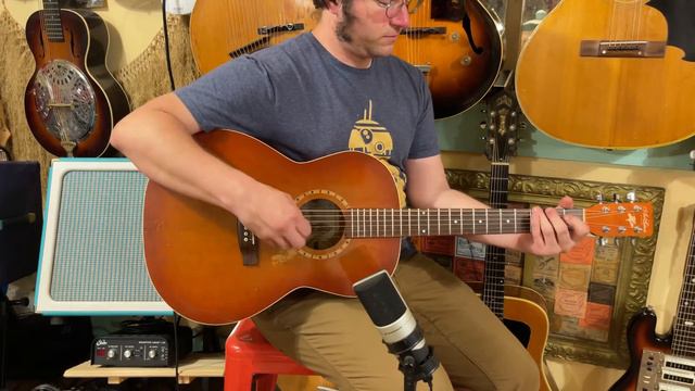 2005 Art & Lutherie Folk Cedar 00/000 guitar смотреть онлайн