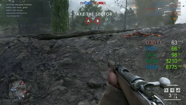 GeForce GTX 1060 6GB -- Intel Core i7-860 -- Battlefield 1 BF 1 FPS Test Ballroom Blitz Ultra смотреть онлайн