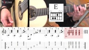 FUEGO - Full Tutorial with TAB - Classical Guitar - Robert Lunn