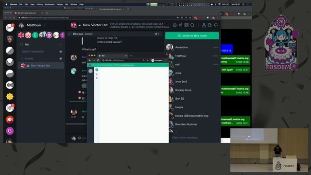 FOSDEM 2020: Making & Breaking Matrix's E2E encryption смотреть онлайн