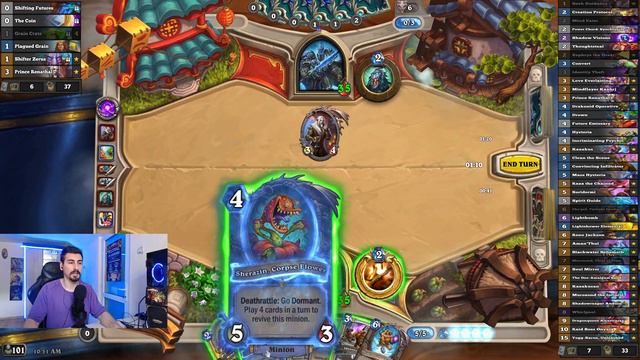66% Winrate MY NEW Shard Exodia Priest Deck With Cool Anomalies & Yogg Titans Mini-Set | Hearthston смотреть онлайн