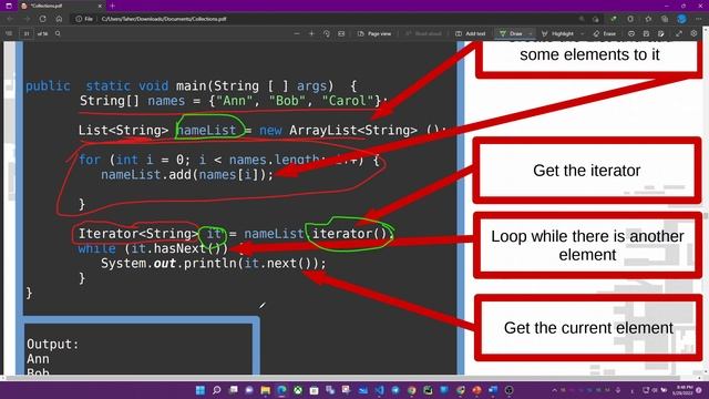 Collections (Iterators) part 2 java смотреть онлайн