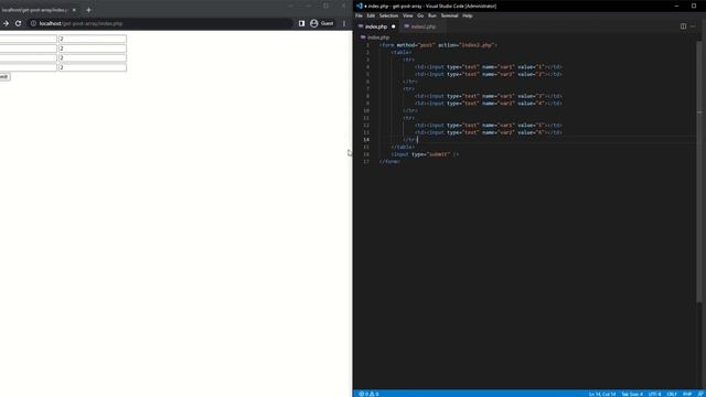 GET POST and Result Array смотреть онлайн
